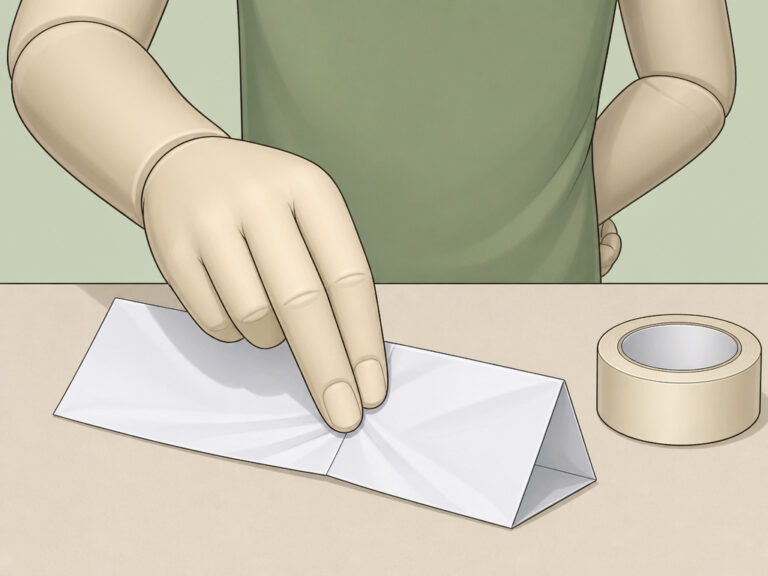 How to Make Name Tents That Actually Stand Up