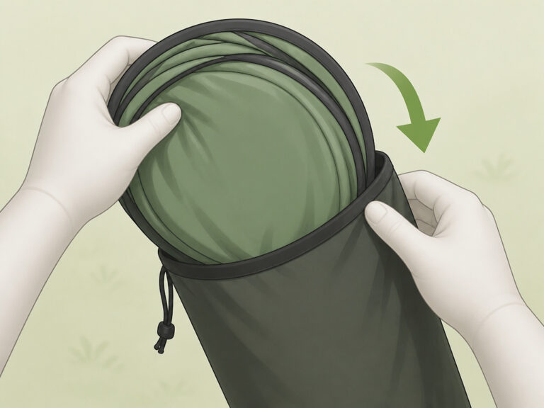 How to Fold a Pop-Up Tent Without Breaking It