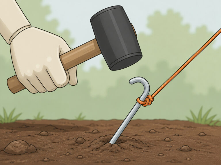How To Use Tent Pegs | The 45-Degree Rule That Broke on Us