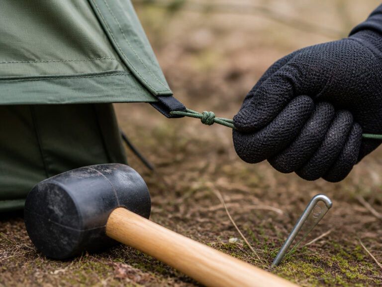How to Drape a Tent | The Right Way to Stop Rain and Wind