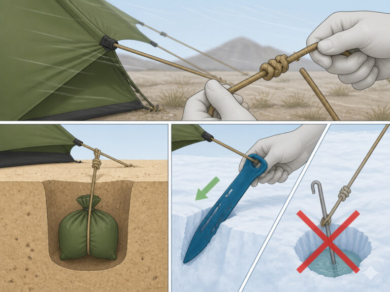 How to Use Tent Tie Downs for a Storm-Proof Shelter