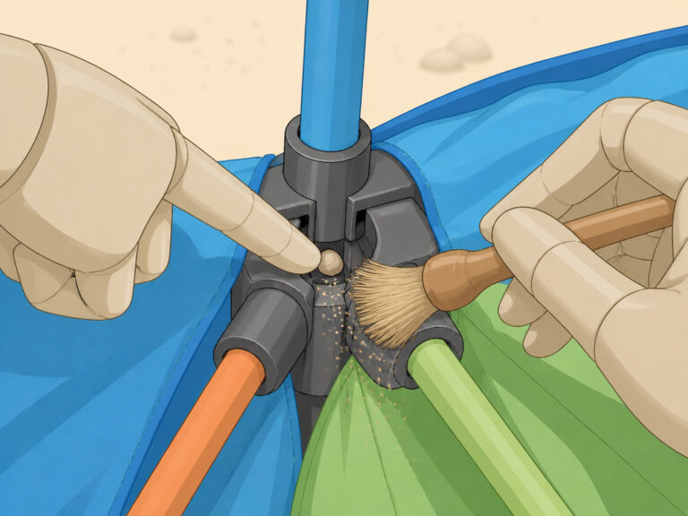 Learn How To Fold A Beach Tent With The Easy Taco Method