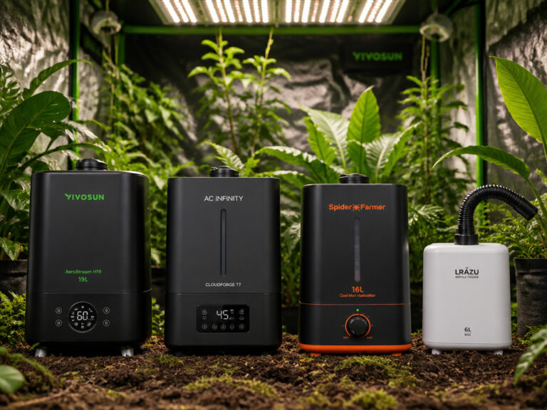 7 Best Humidifiers for Grow Tent 2026