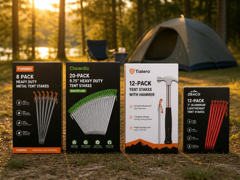 6 Best Tent Stakes of 2026